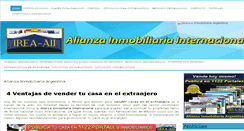 Desktop Screenshot of alianza-inmobiliaria.org