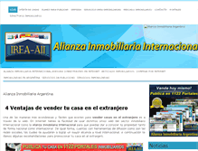 Tablet Screenshot of alianza-inmobiliaria.org